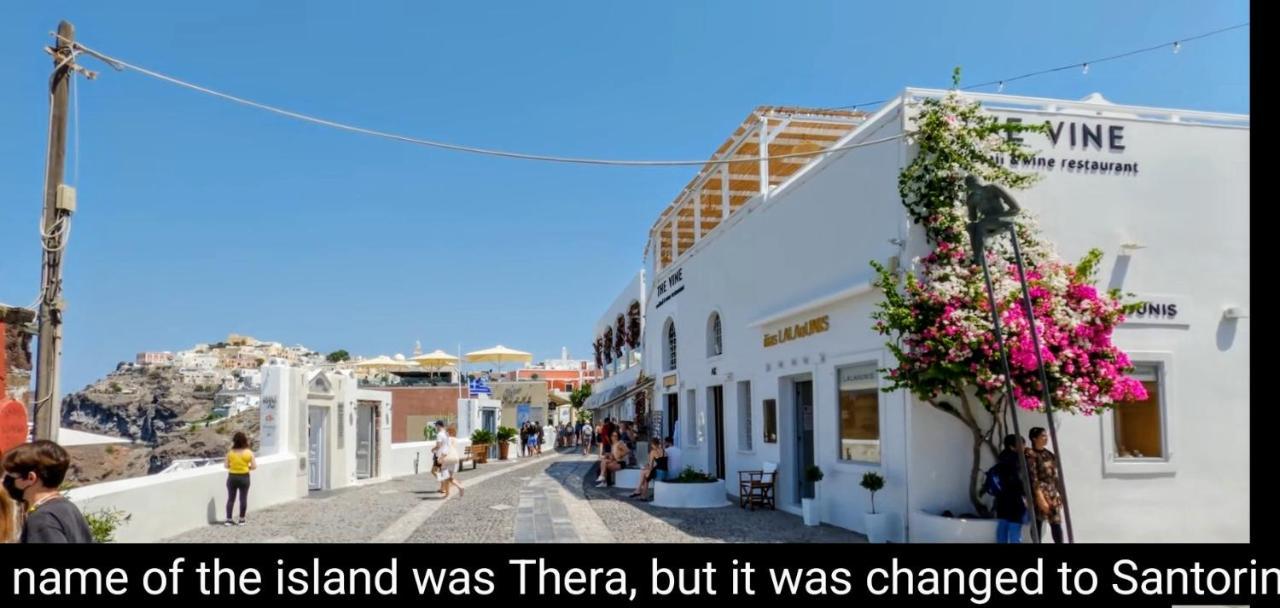 Santorini Pleasure Studios Fira  Eksteriør billede
