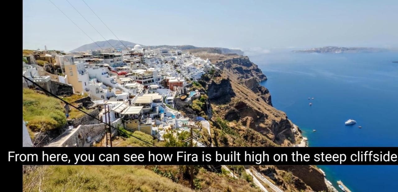 Santorini Pleasure Studios Fira  Eksteriør billede